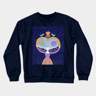 Sleep Goddess and the power of the feminine Crewneck Sweatshirt